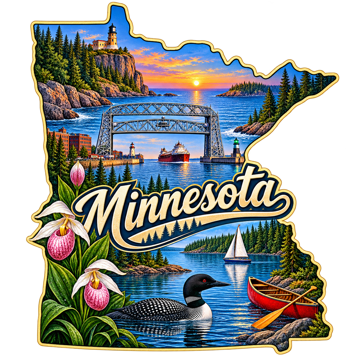 Minnesota State Pride T-Shirts
