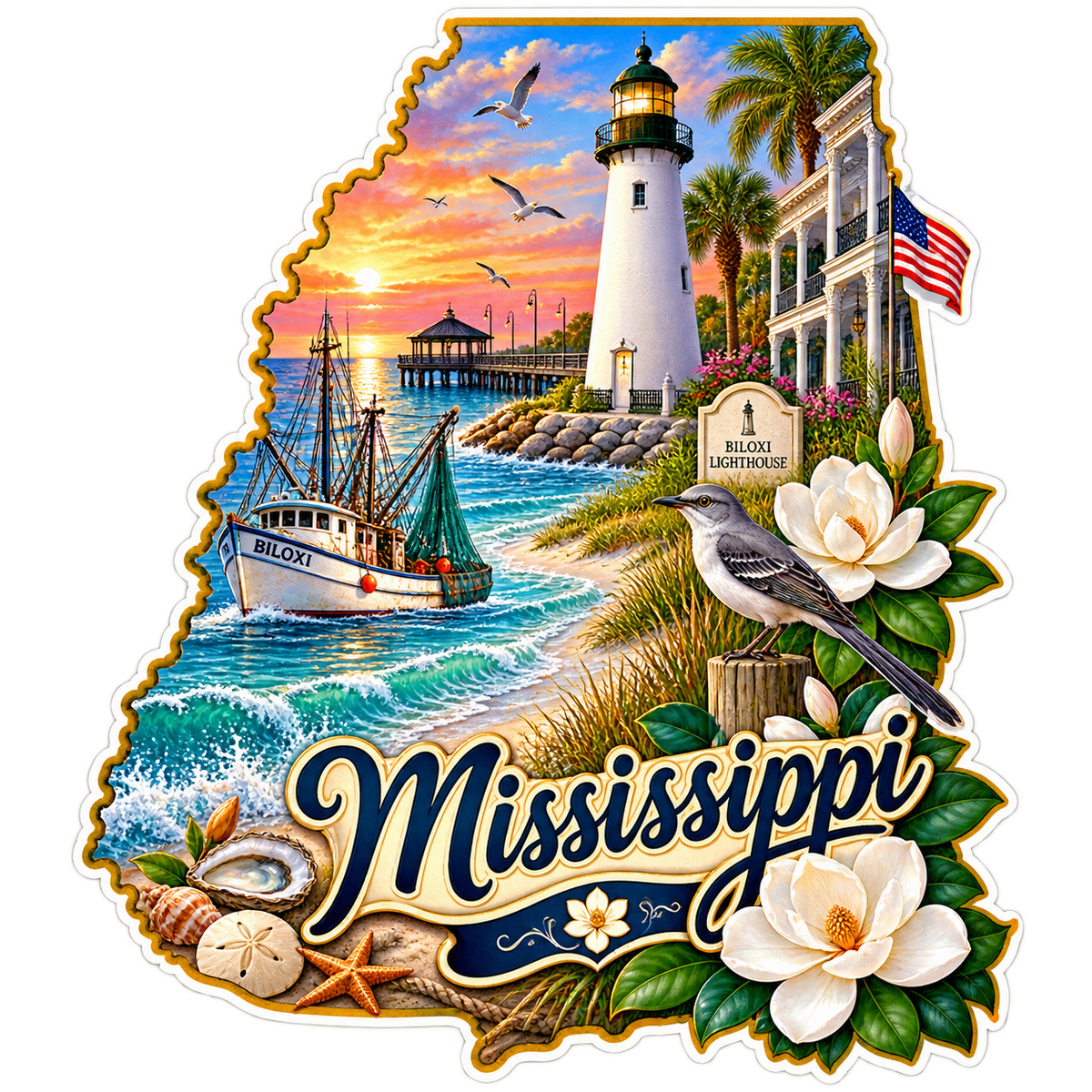 Mississippi State Pride T-Shirts