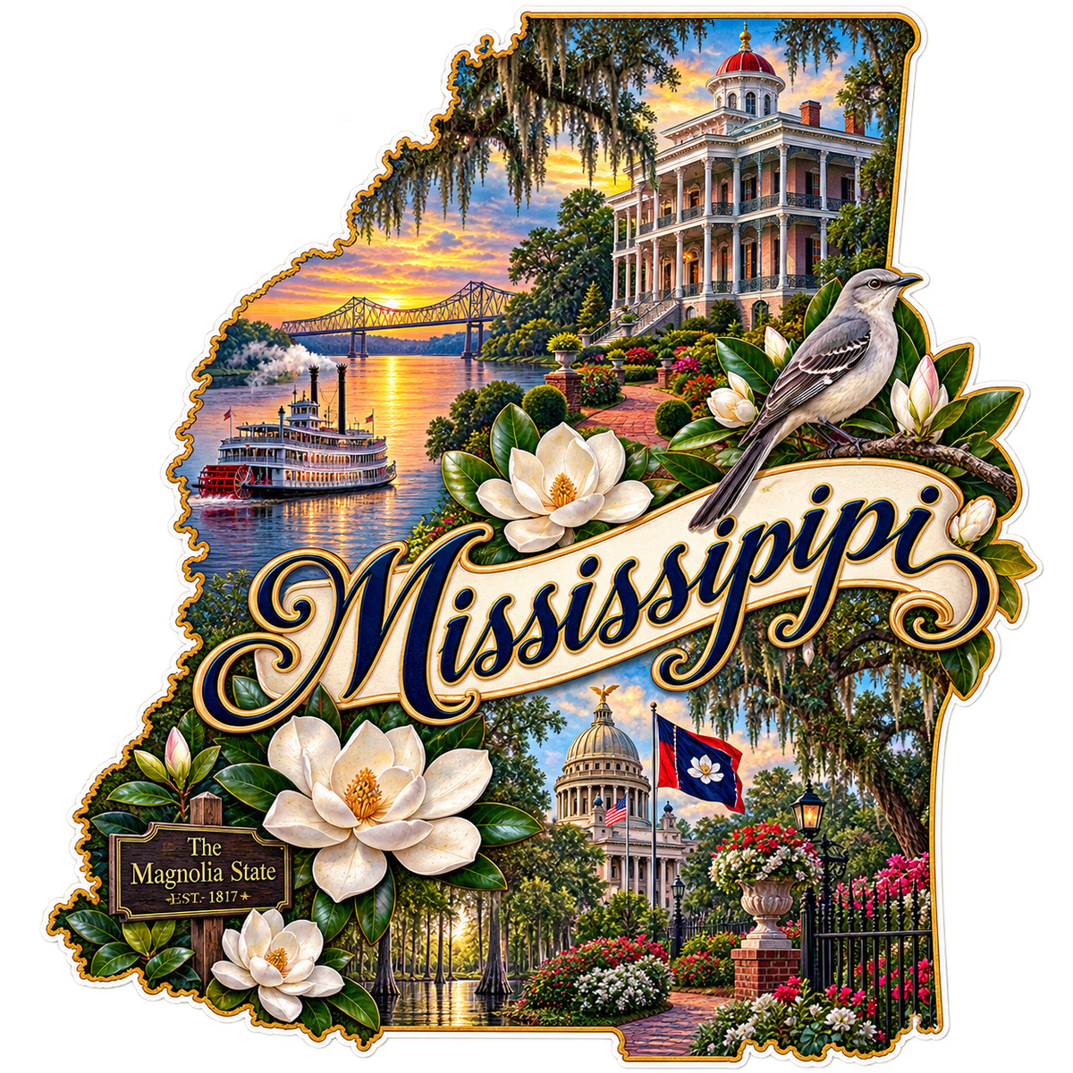 Mississippi State Pride T-Shirts