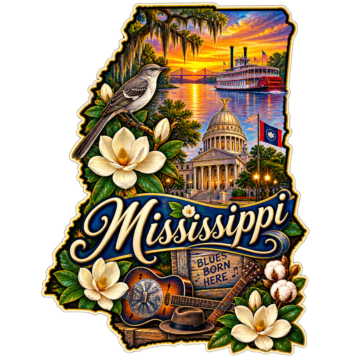 Mississippi State Pride T-Shirts