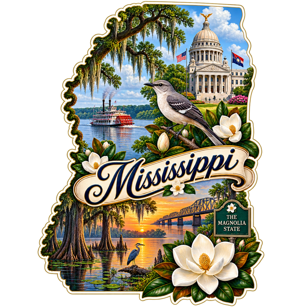 Mississippi State Pride T-Shirts