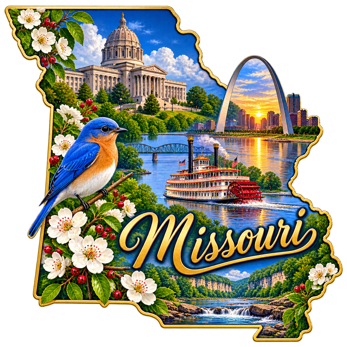 Missouri State Pride T-Shirts