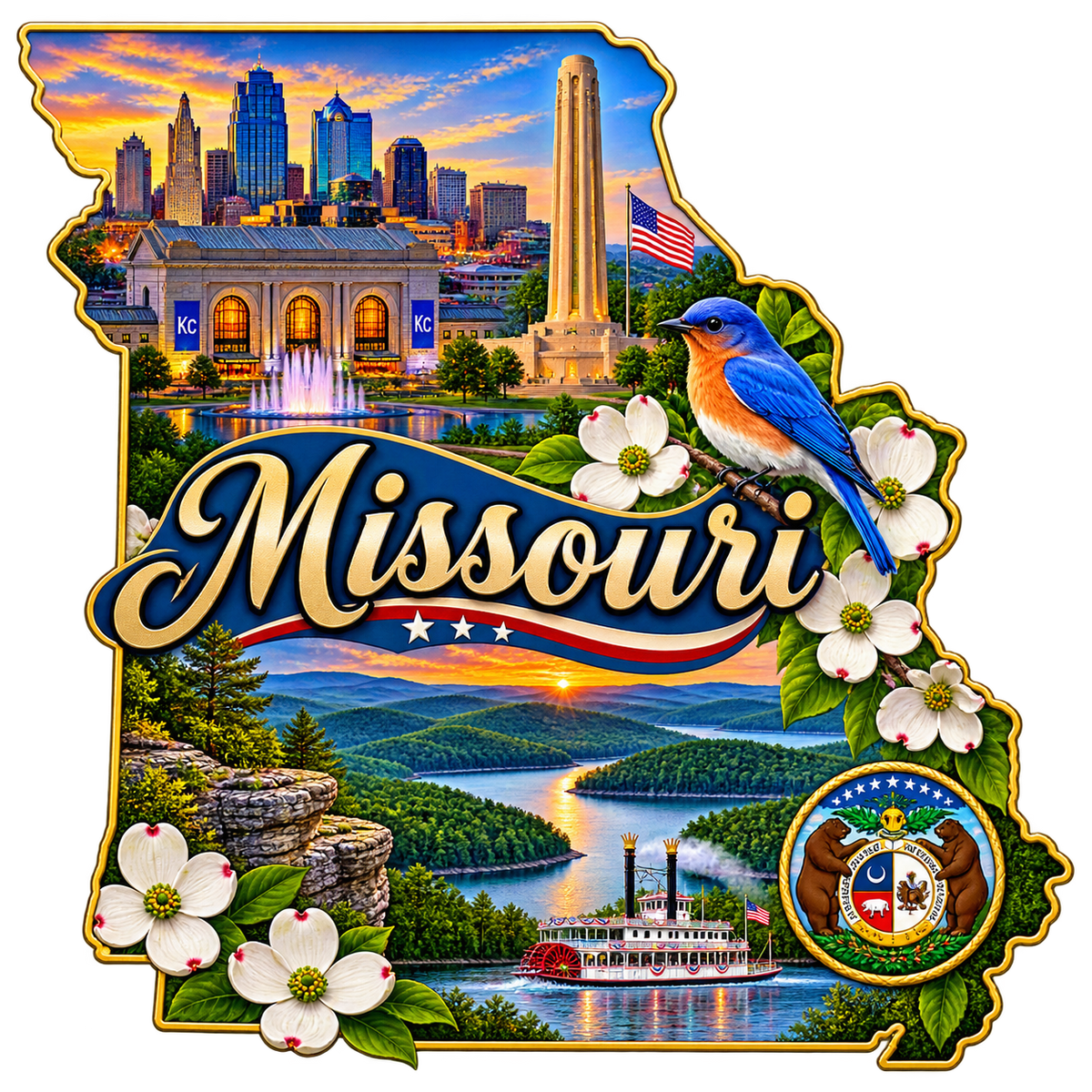 Missouri State Pride T-Shirts