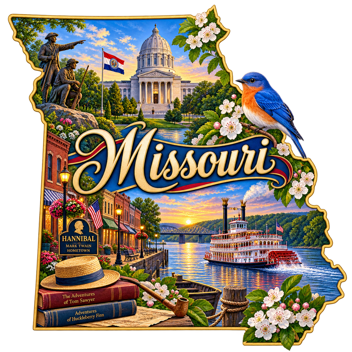 Missouri State Pride T-Shirts
