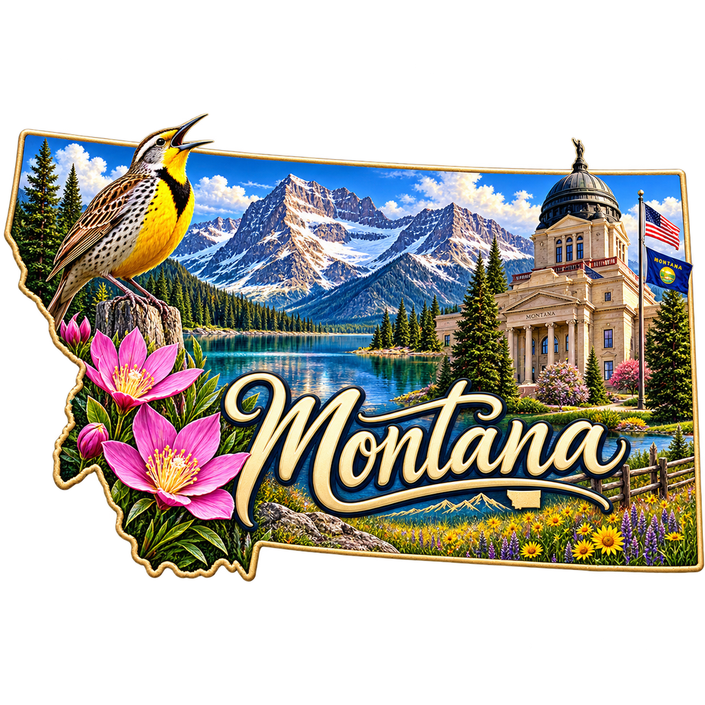 Montana State Pride T-Shirts