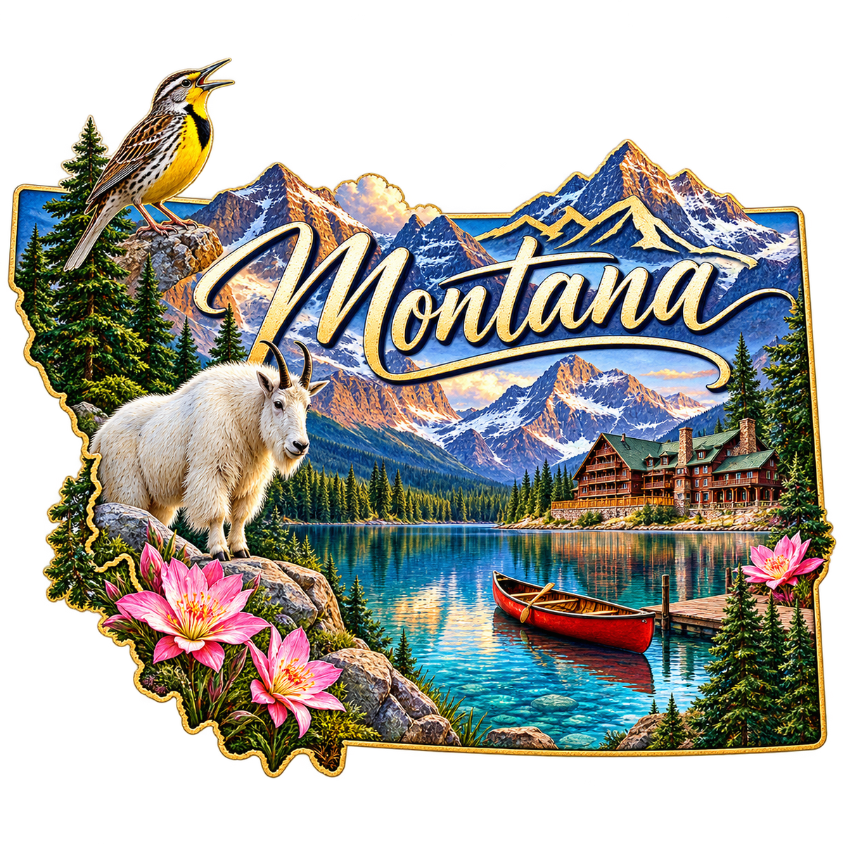 Montana State Pride T-Shirts