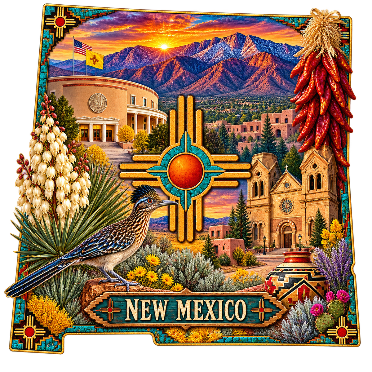 New Mexico State Pride T-Shirts