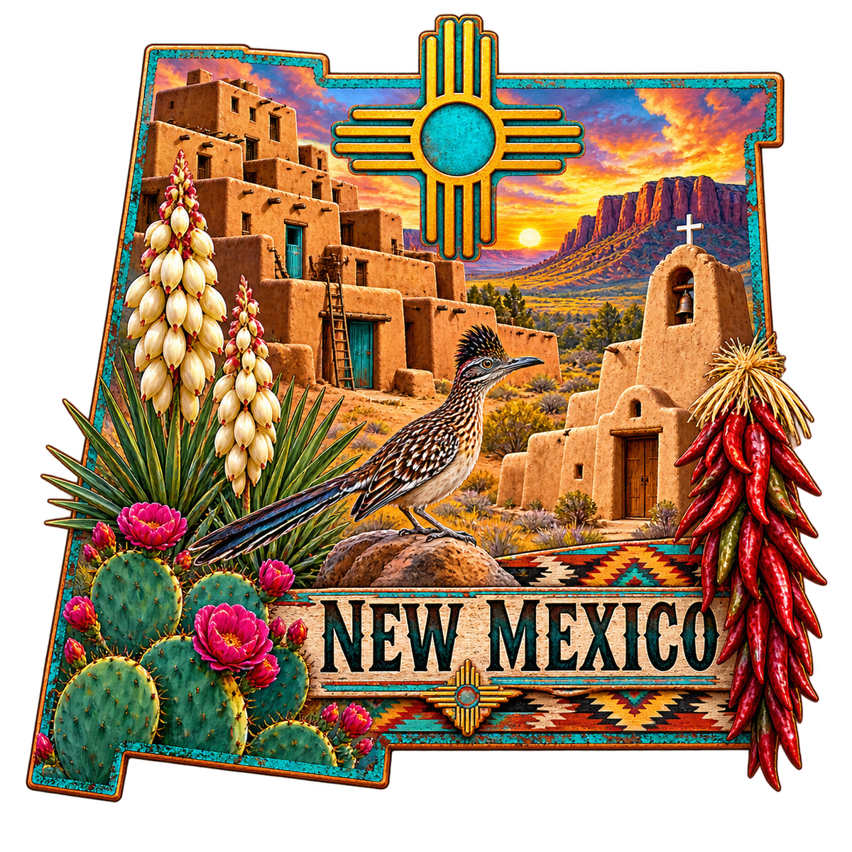New Mexico State Pride T-Shirts