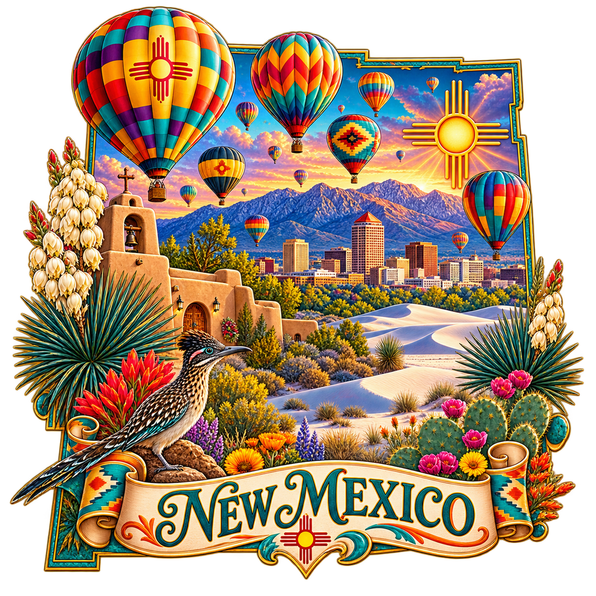New Mexico State Pride T-Shirts