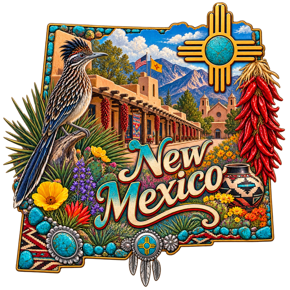 New Mexico State Pride T-Shirts