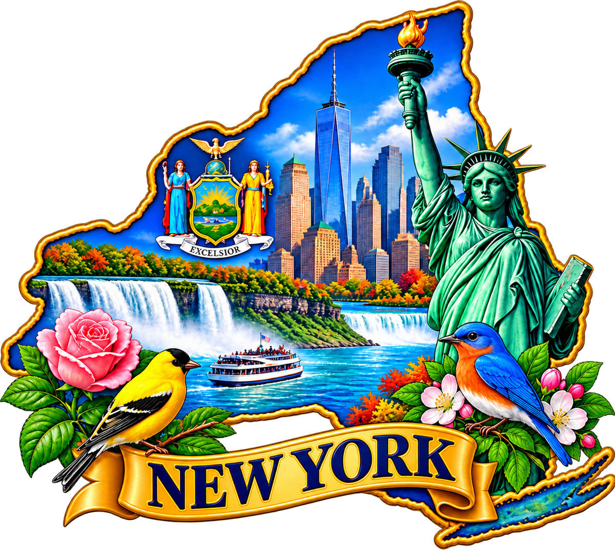 New York State Pride T-Shirts