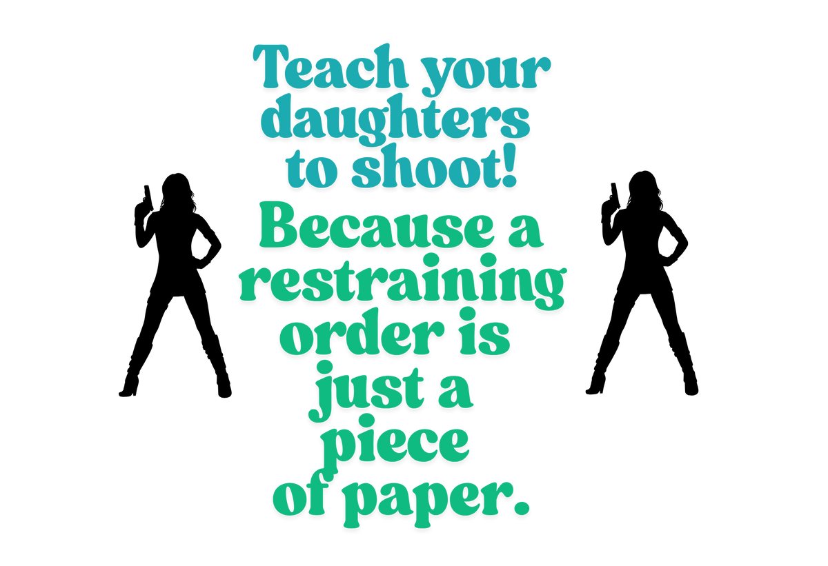 Teach Your Daughters Statement T-Shirt