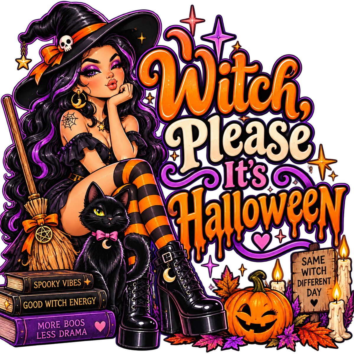 Witch, Please, It’s Halloween T-Shirt