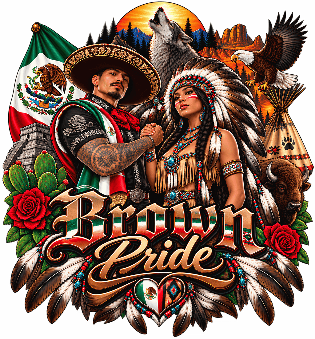 Brown Pride Unity and Heritage T-Shirt