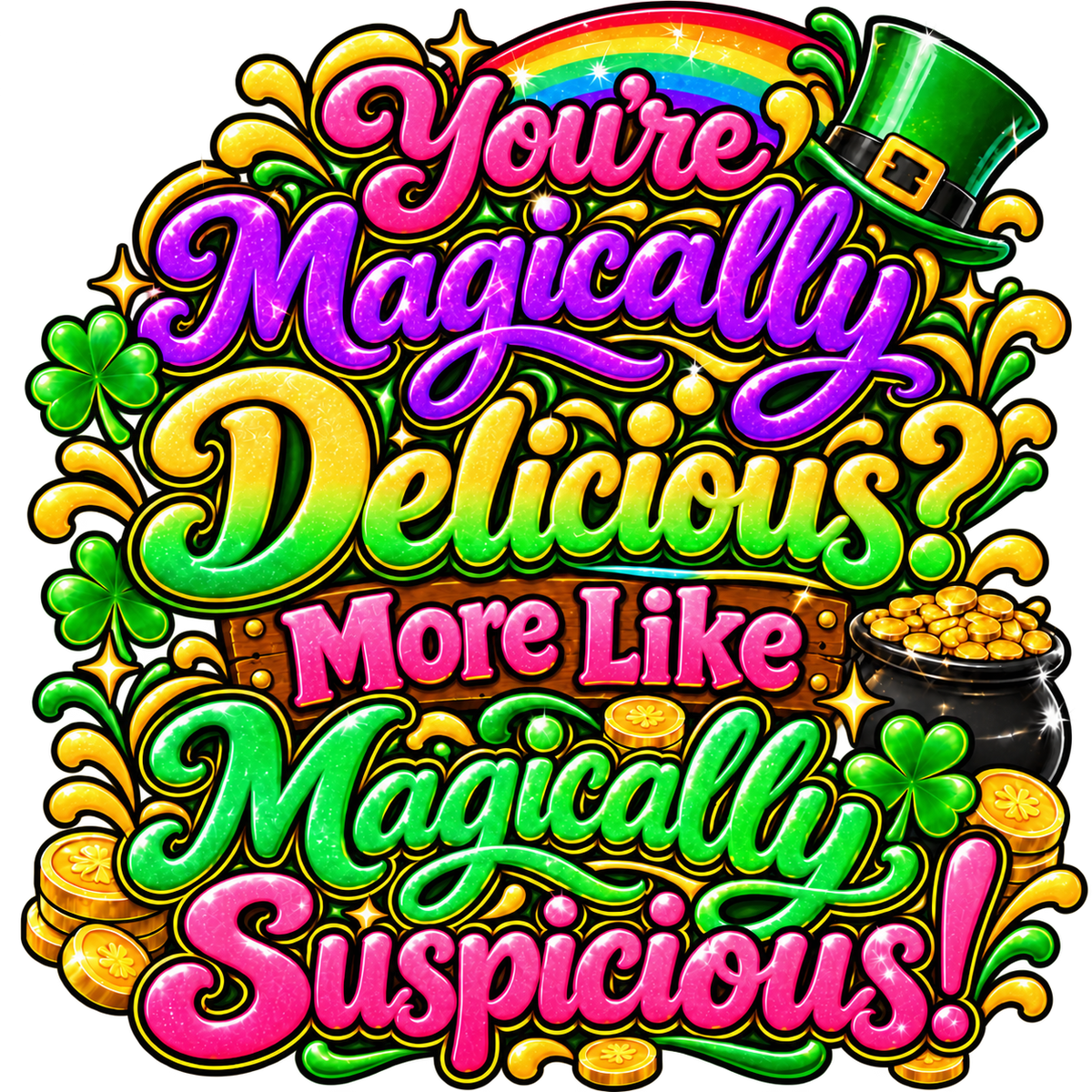 Magically Suspicious St. Patrick’s Day T-Shirt