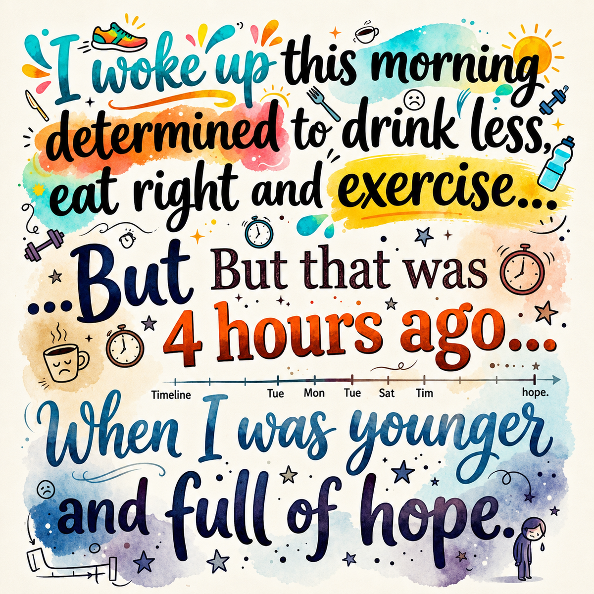 I Woke Up Full of Hope - T-Shirt